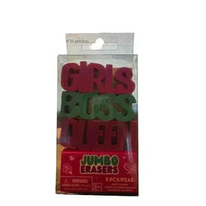 Jumbo Erasers Girl/Boss/Queen
